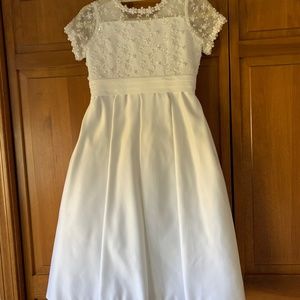 First Communion dress or flower girl